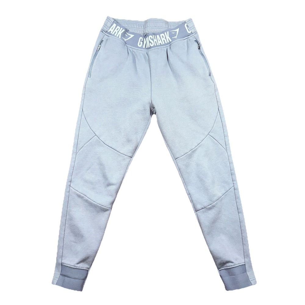 Gymshark Pants Mens‎ Purple 30x29 Joggers Tapered Zip Pockets Zip Stretch